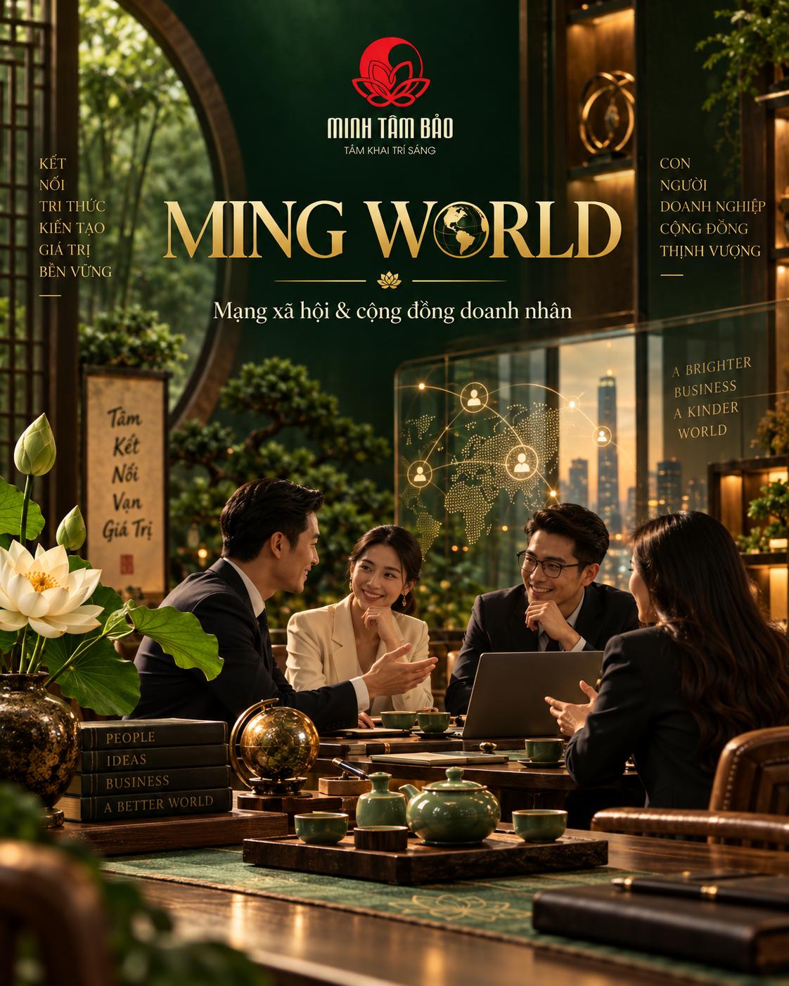MING WORLD – Mạng xã hội & cộng đồng doanh nhân